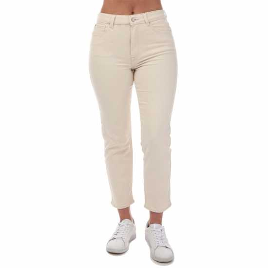 Emily Stretch High Waist Straight Jeans  