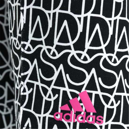 Adidas Спортни Шорти Script Print Performance Shorts  Детски бански и бикини