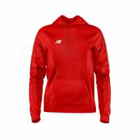 New Balance Training Hoodie Jn99 High Risk Red Детски суитчъри и блузи с качулки