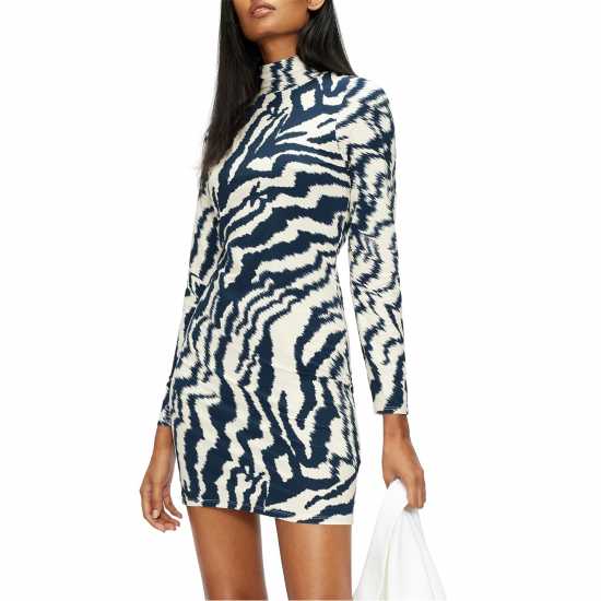 Ted Baker Eara Jersey Printed Mini Dress  