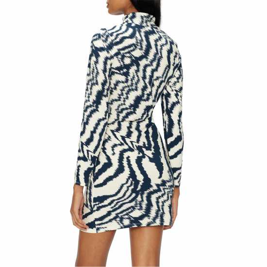 Ted Baker Eara Jersey Printed Mini Dress  