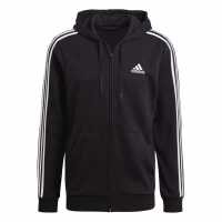 Adidas Essentials 3-Stripes Full-Zip Hoodie  