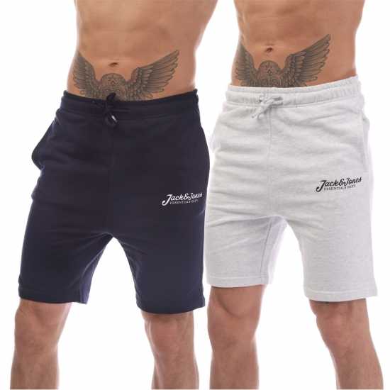 2 Pack Of Gordan Beau Sweat Shorts  