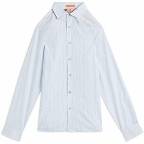 Ted Baker Men's Short-Sleeve Plain Shirt  