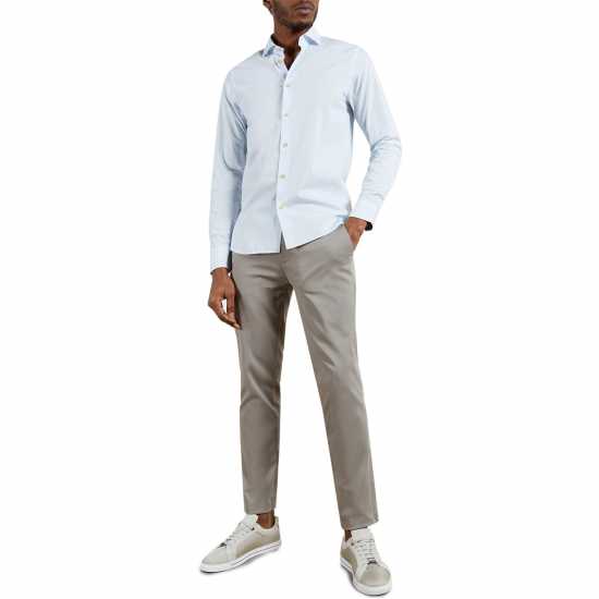 Ted Baker Men's Short-Sleeve Plain Shirt  