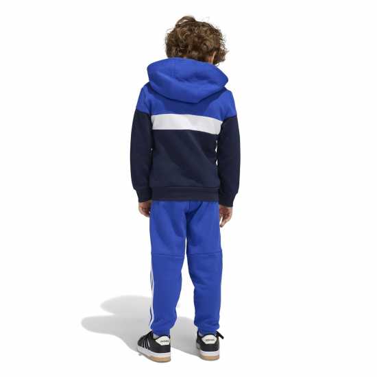 Детски спортни екипи Adidas Kids Tiberio Colorblock Fleece Tracksuit Kids Adidas Kids Tiberio Colorblock Fleece Tracksuit Kids Детски спортни екипи