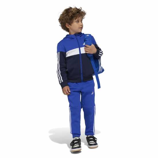 Детски спортни екипи Adidas Kids Tiberio Colorblock Fleece Tracksuit Kids Adidas Kids Tiberio Colorblock Fleece Tracksuit Kids Детски спортни екипи