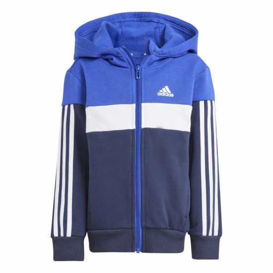 Детски спортни екипи Adidas Kids Tiberio Colorblock Fleece Tracksuit Kids Adidas Kids Tiberio Colorblock Fleece Tracksuit Kids Детски спортни екипи