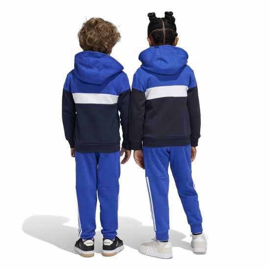 Детски спортни екипи Adidas Kids Tiberio Colorblock Fleece Tracksuit Kids Adidas Kids Tiberio Colorblock Fleece Tracksuit Kids Детски спортни екипи