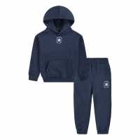 Converse Полар За Невръстни Деца Core Infants Fleece Tracksuit Морска синьо Converse Полар За Невръстни Деца Core Infants Fleece Tracksuit Морска синьо