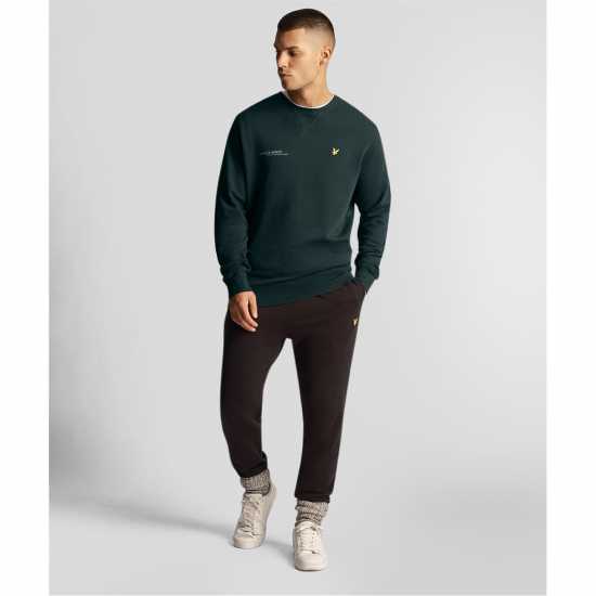 Lyle And Scott Co-Ordinate Print Crewneck Sweatshirt  
