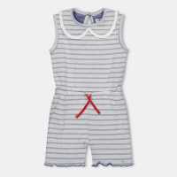 Lilly And Sid Txt Str Playsuit In99  Детски къси панталони