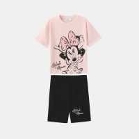 Character Tee And Short Set Junior Minnie 
