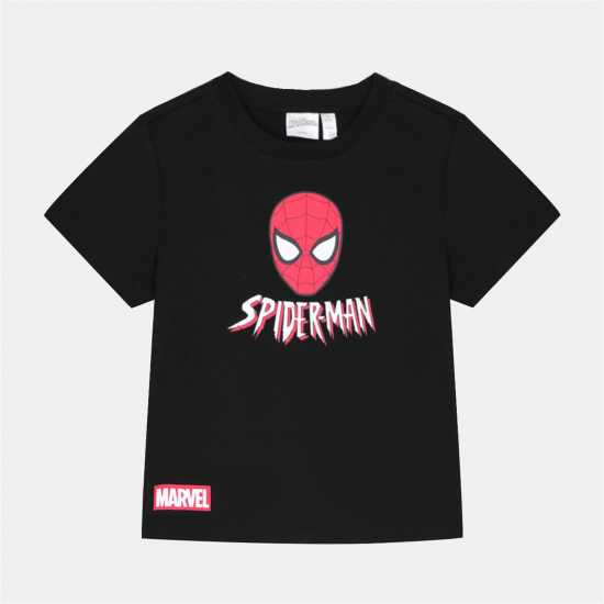 Character Tee And Short Set Junior Spiderman 