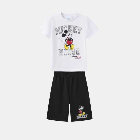 Character Tee And Short Set Junior Mickey Character Tee And Short Set Junior Mickey