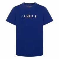 Air Jordan Jm Sustain T In34 Royal Blue Детски тениски и фланелки