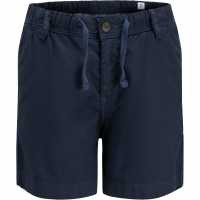 Jack And Jones Linen Shorts Childrens Тъмно морско синьо Детски къси панталони