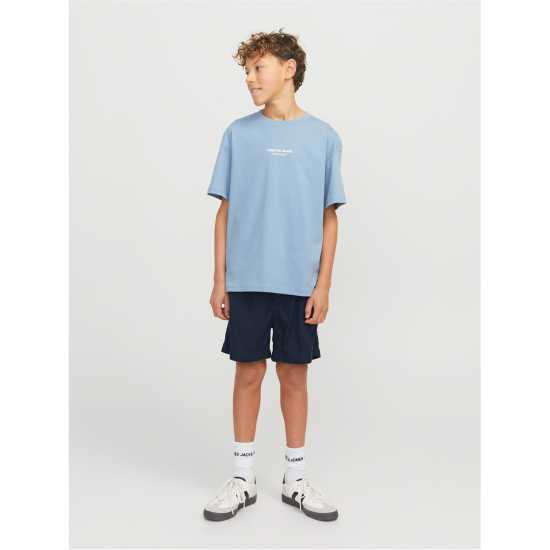 Детски къси панталони Jack And Jones Linen Shorts Childrens Тъмно морско синьо Jack And Jones Linen Shorts Childrens Тъмно морско синьо Детски къси панталони