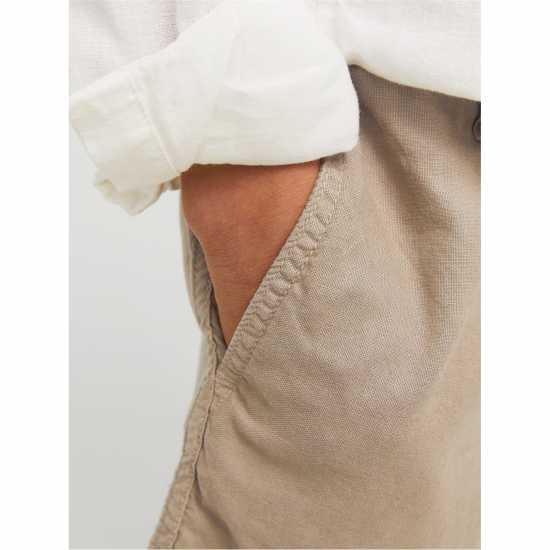 Jack And Jones Linen Shorts Childrens Посуда Детски къси панталони