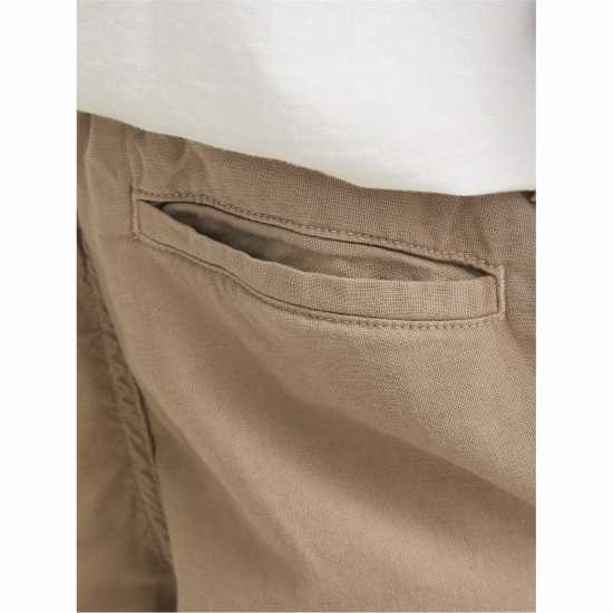 Jack And Jones Linen Shorts Childrens Посуда Детски къси панталони