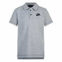 Nike Блуза С Яка Polo Shirt Babies Grey Детски тениски тип поло