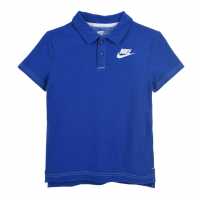 Nike Блуза С Яка Polo Shirt Babies Royal Blue Детски тениски тип поло