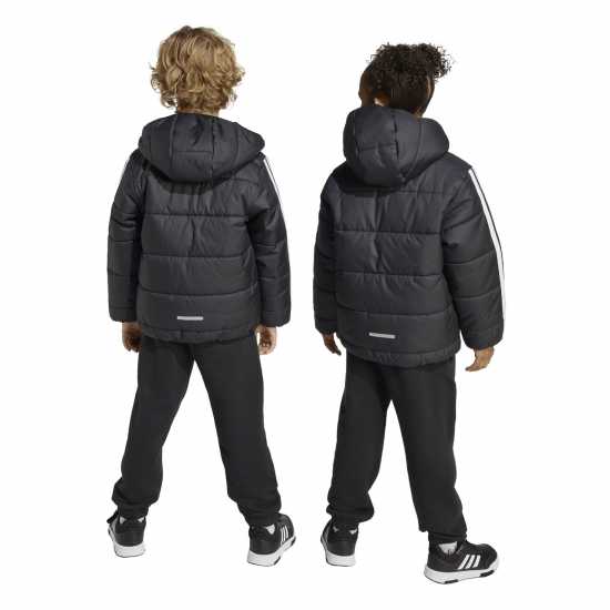 Adidas Ватирано Яке Essentials 3-Stripes Padded Jacket Infants  