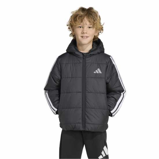 Adidas Ватирано Яке Essentials 3-Stripes Padded Jacket Infants  