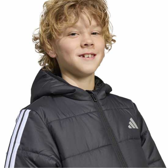 Adidas Ватирано Яке Essentials 3-Stripes Padded Jacket Infants  