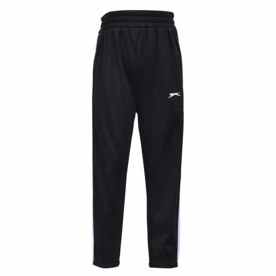 Slazenger Екип Невръстни Деца Poly Tracksuit Infants Черно/Чар/Бяло Детски спортни екипи