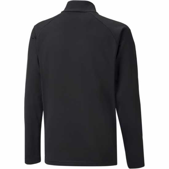Puma Teamliga quarter Zip Top Jr Fleece Unisex Kids Black Puma Teamliga Quarter Zip Top Jr Fleece Unisex Kids Black