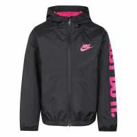 Nike Jdi Windbreaker Infants Black/Pink Детски якета и палта