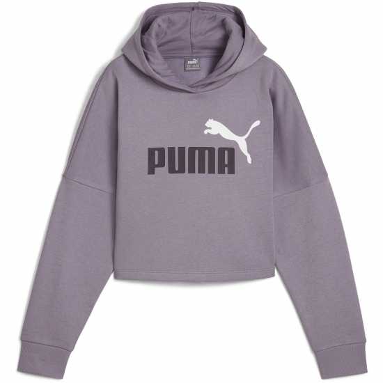 Puma Ess Logo Cropped Hoodie G Hoody Unisex Kids  