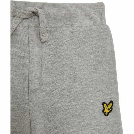 Lyle and Scott Lyle Tee Short Set In62 Grey Marl D24 Lyle And Scott Lyle Tee Short Set In62 Grey Marl D24