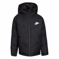 Nike Яке Малки Момчета Filled Jacket Infant Boys Black Детски якета и палта