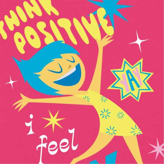 Детско облекло с герои Disney Inside Out Tee Радост Disney Inside Out Tee Радост Детско облекло с герои