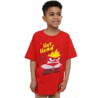 Disney Inside Out Tee Ярост Детско облекло с герои