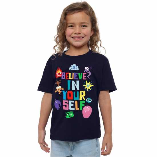 Disney Inside Out Tee Вярвай Детско облекло с герои