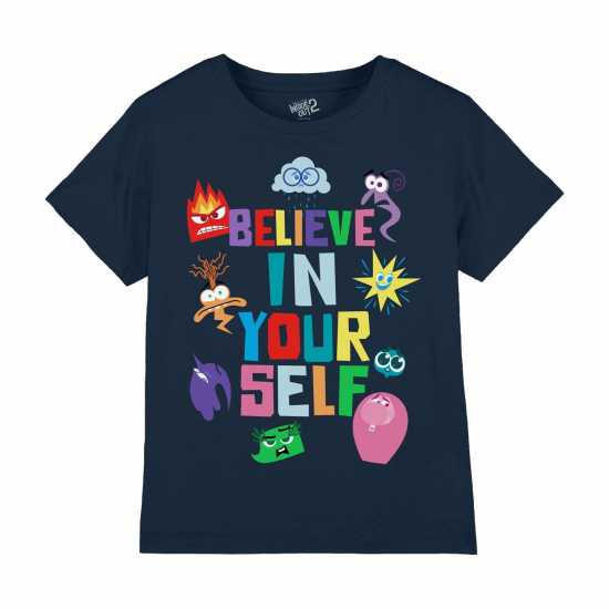 Disney Inside Out Tee Вярвай Детско облекло с герои