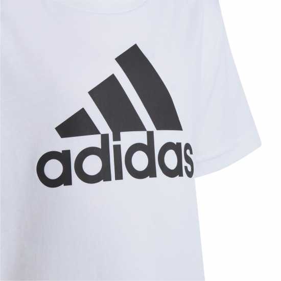 Adidas Qt T-Shirt Infants White BOS Детски тениски и фланелки