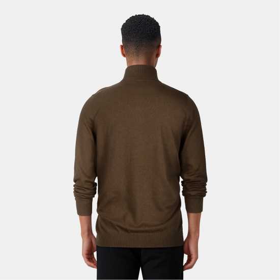 Lyle And Scott Пуловер С Цип Quarter-Zip Jumper Олива W485 Lyle And Scott Пуловер С Цип Quarter-Zip Jumper Олива W485