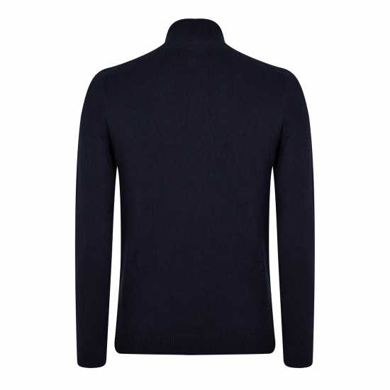 Lyle And Scott Пуловер С Цип Quarter-Zip Jumper Тъмно морско синьо Z271 Lyle And Scott Пуловер С Цип Quarter-Zip Jumper Тъмно морско синьо Z271