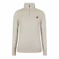 Lyle And Scott Пуловер С Цип Quarter-Zip Jumper Taupe W370 Lyle And Scott Пуловер С Цип Quarter-Zip Jumper Taupe W370