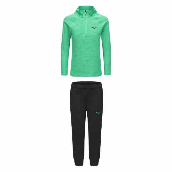 Екип Невръстни Деца Everlast 1/4 Z Tsuit Infants Hyper Green Екип Невръстни Деца Everlast 1/4 Z Tsuit Infants Hyper Green
