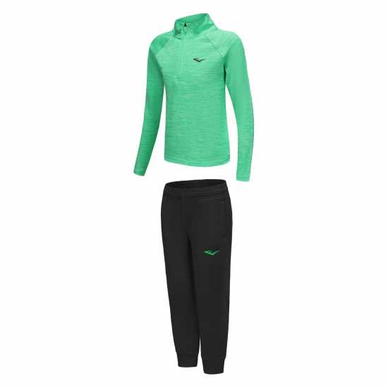 Екип Невръстни Деца Everlast 1/4 Z Tsuit Infants Hyper Green Екип Невръстни Деца Everlast 1/4 Z Tsuit Infants Hyper Green
