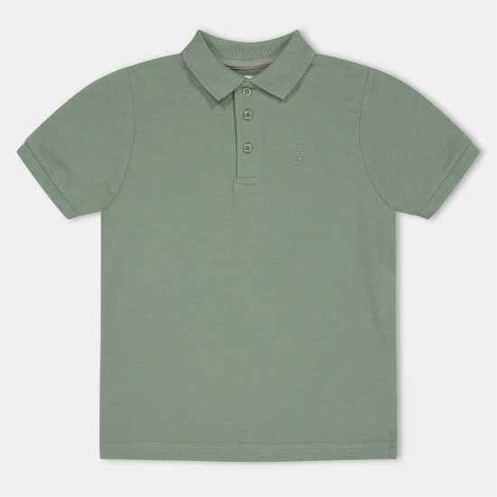 Блуза С Яка Farah Unisex Kids' Bugsworth Short Sleeve Polo Shirt Зелено 
