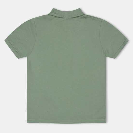 Блуза С Яка Farah Unisex Kids' Bugsworth Short Sleeve Polo Shirt Зелено 