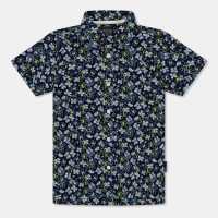 Trespass Short-Sleeve Patterned Shirt Морска синьо Trespass Short-Sleeve Patterned Shirt Морска синьо