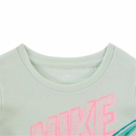 Nike Тениска Малко Момиче Short Sleeve Graphic T Shirt Infant Girls  Детски тениски и фланелки