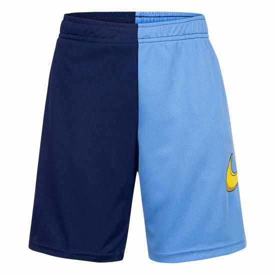 Nike Dri Ft Short In24 Uni Blue Детски къси панталони